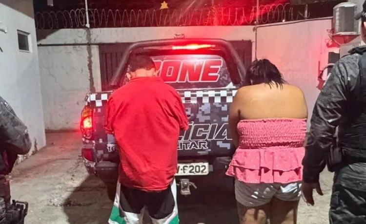 Uma mulher e um adolescente são presos com drogas e armas durante operação