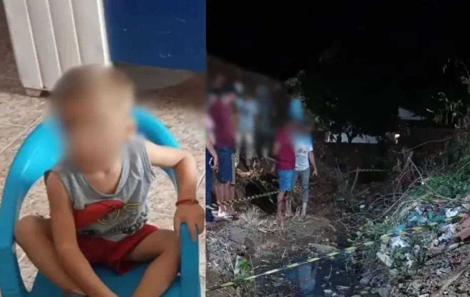Menino de 2 anos desaparecido é encontrado morto dentro de esgoto no PI