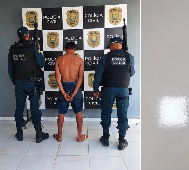 Homem é preso acusado de ameaçar avós e tentar expulsá-los de casa