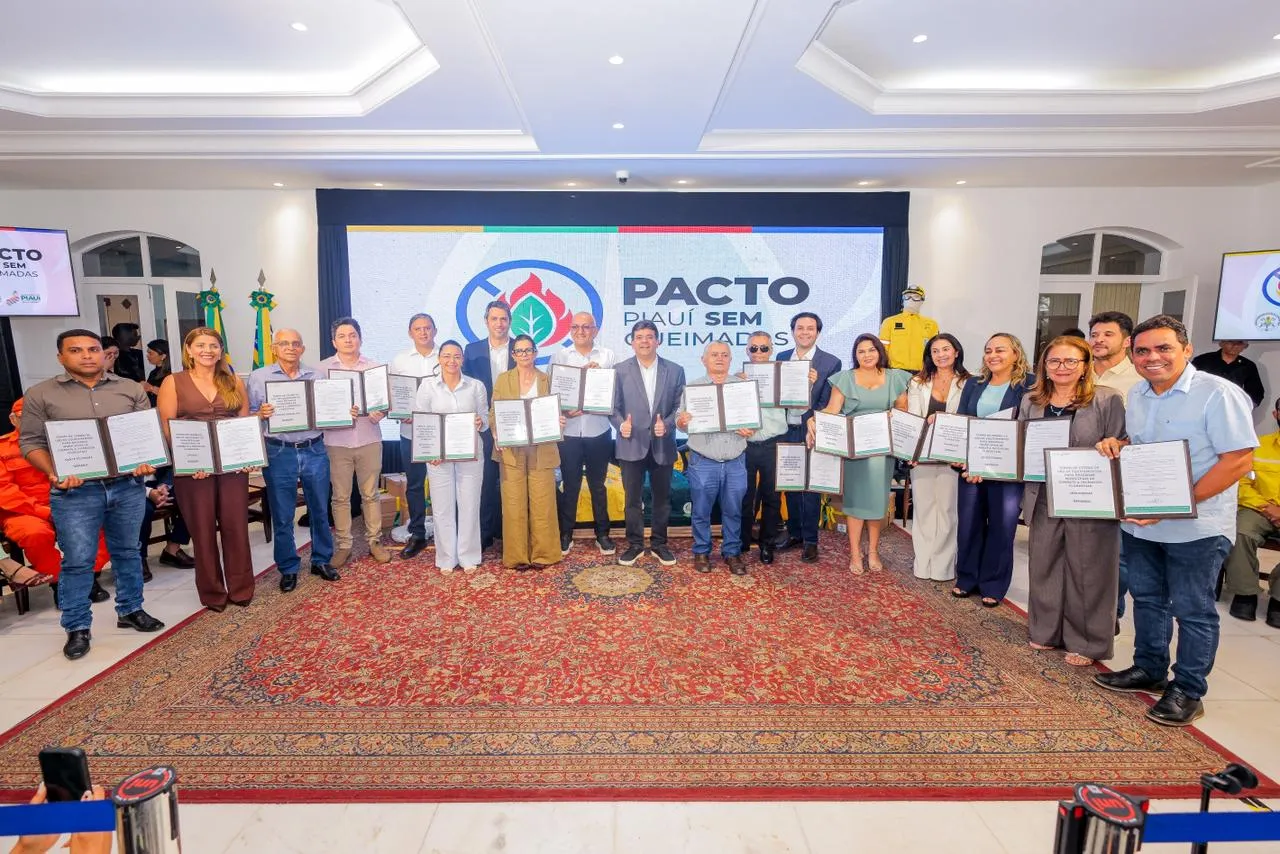 Pacto Piauí sem queimadas mobiliza 224 municípios 