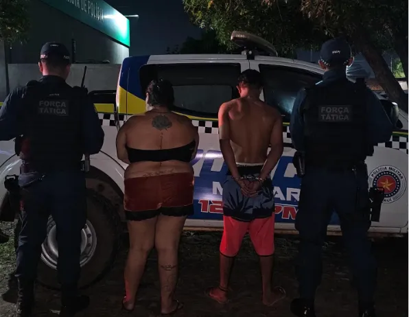 Dupla suspeita de assalto é presa após ação policial em Piripiri