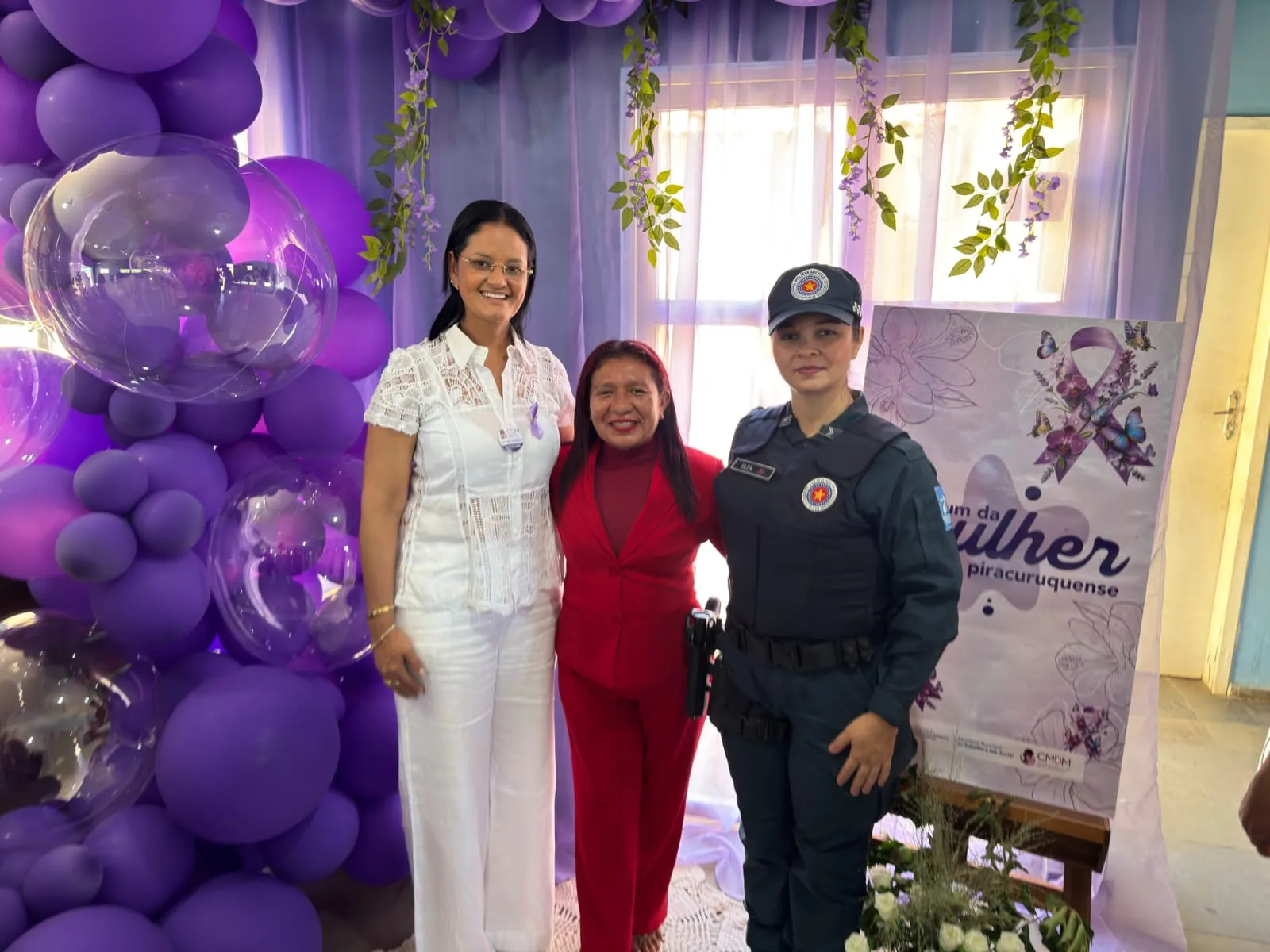 Piracuruca realiza 1º Fórum da Mulher durante a programação do Agosto Lilás