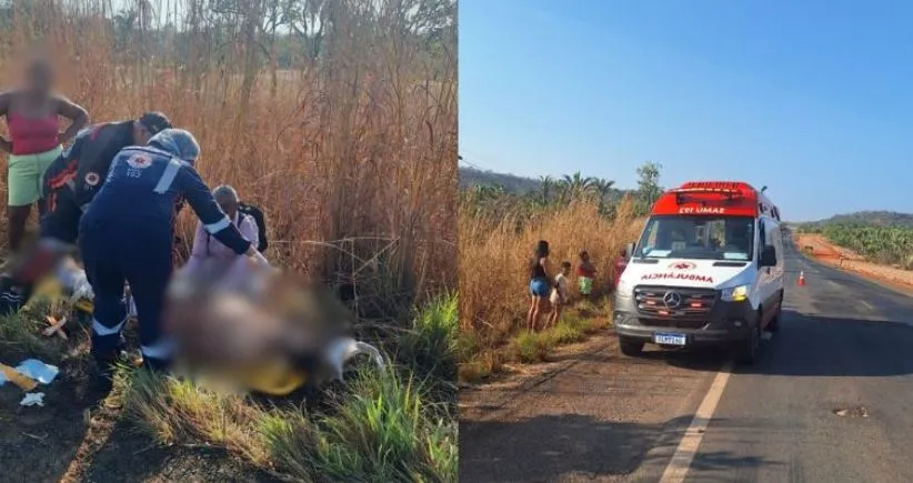 Homem é achado com grave ferimento e fratura exposta no PI