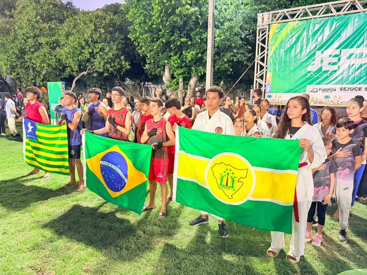 Piripiri abre 30ª edição dos Jogos Escolares com participação de 46 escolas