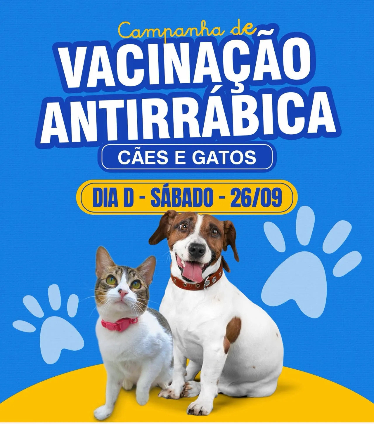 São José do Divino realiza campanha de vacinação antirrábica neste sábado