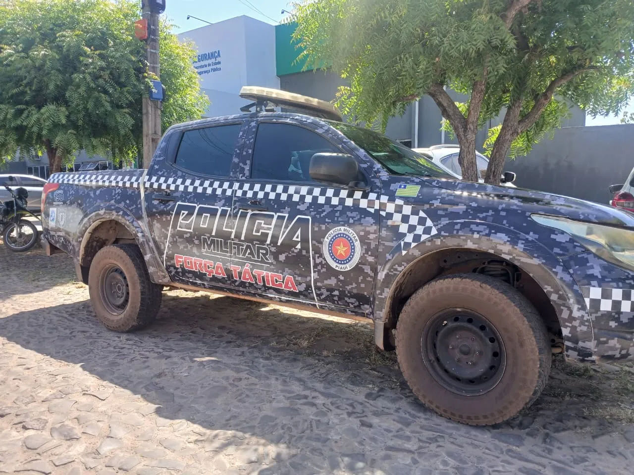 Homem é preso por violência doméstica após resistir à prisão em Piripiri