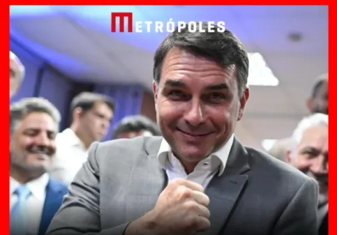 Senador Flávio Bolsonaro deixa o Brasil e viaja para os Estados Unidos