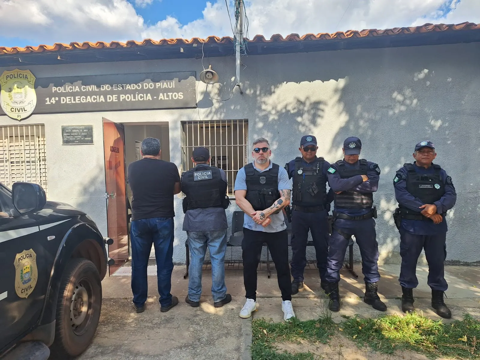 PC-PI prende homem suspeito de agredir a mãe e descumprir medida protetiva